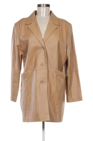 Dámská kožená bunda  Unbranded, Velikost XL, Barva Béžová, Cena  1 227,00 Kč