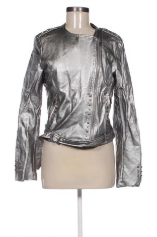 Dámska kožená bunda  Unbranded, Veľkosť XL, Farba Strieborná, Cena  29,67 €