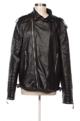 Geacă de piele pentru femei Unbranded, Mărime 3XL, Culoare Negru, Preț 208,99 Lei