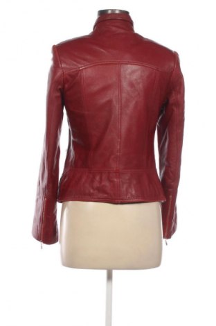 Geacă de piele pentru femei Unbranded, Mărime M, Culoare Roșu, Preț 255,26 Lei