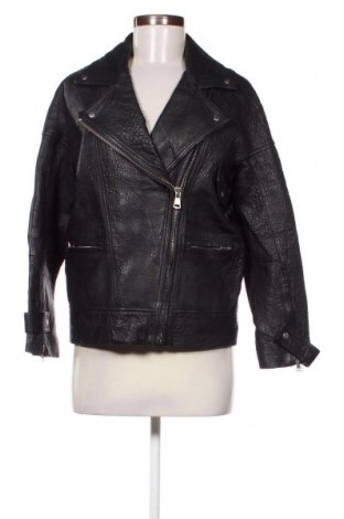 Γυναικείο δερμάτινο μπουφάν Whistles, Μέγεθος S, Χρώμα Μαύρο, Τιμή 319,56 €