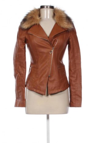 Dámska kožená bunda  Yd, Veľkosť S, Farba Hnedá, Cena  29,67 €