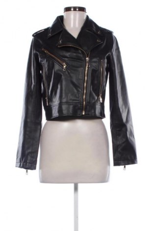Dámská kožená bunda  Zara, Velikost S, Barva Černá, Cena  729,00 Kč