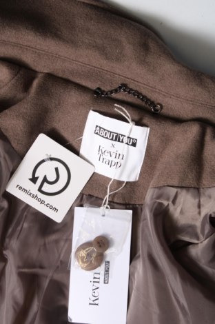 Damenmantel About you x Kevin Trapp, Größe L, Farbe Beige, Preis € 234,99
