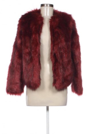 Дамско палто Bershka, Размер S, Цвят Червен, Цена 63,99 лв.