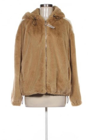 Дамско палто Bershka, Размер L, Цвят Кафяв, Цена 88,00 лв.