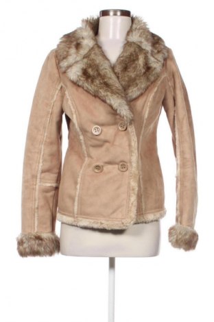 Дамско палто Clockhouse, Размер M, Цвят Бежов, Цена 49,99 лв.