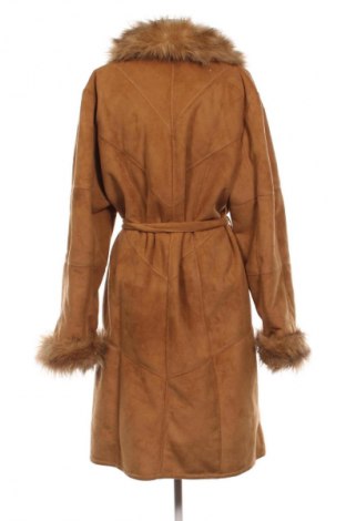 Дамско палто Dennis Basso, Размер L, Цвят Кафяв, Цена 91,99 лв.