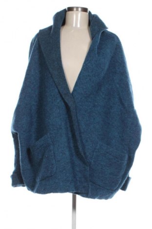 Дамско палто Diva, Размер L, Цвят Син, Цена 83,99 лв.