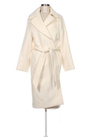 Дамско палто H&M, Размер S, Цвят Екрю, Цена 166,44 лв.
