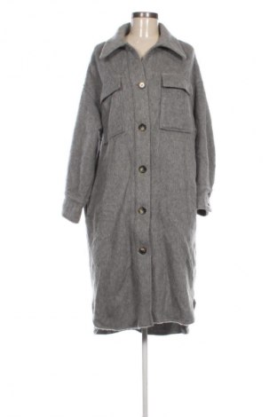 Дамско палто H&M, Размер S, Цвят Сив, Цена 68,99 лв.