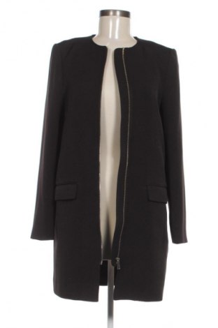 Дамско палто H&M, Размер S, Цвят Черен, Цена 58,00 лв.