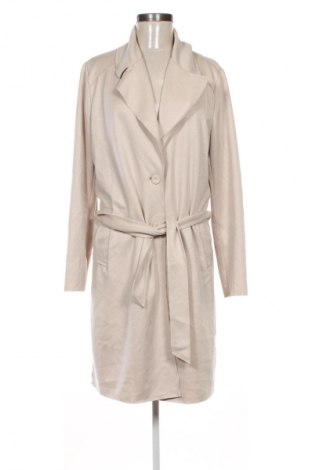 Damski płaszcz Laura Torelli, Rozmiar M, Kolor ecru, Cena 134,83 zł