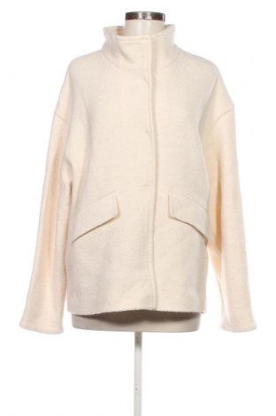 Palton de femei Mango, Mărime S, Culoare Ecru, Preț 744,99 Lei