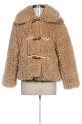 Дамско палто Mango, Размер S, Цвят Бежов, Цена 77,50 лв.