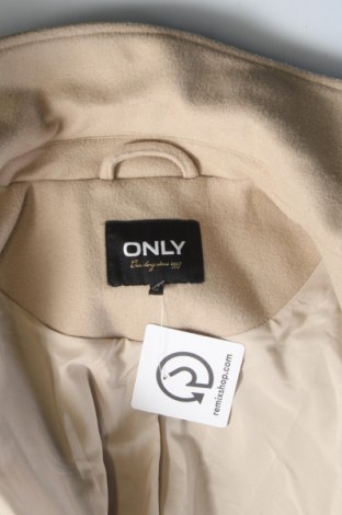 Dámský kabát  ONLY, Velikost M, Barva Béžová, Cena  696,00 Kč