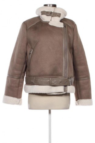 Damski płaszcz Sinsay, Rozmiar L, Kolor Brązowy, Cena 202,31 zł