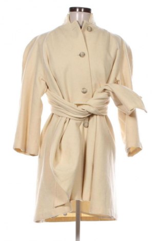 Damski płaszcz Unbranded, Rozmiar M, Kolor ecru, Cena 202,30 zł