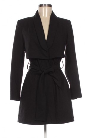 Damski płaszcz Zara, Rozmiar M, Kolor Czarny, Cena 126,67 zł