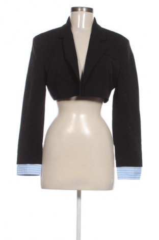 Γυναικείο σακάκι Bershka, Μέγεθος S, Χρώμα Μαύρο, Τιμή 38,99 €