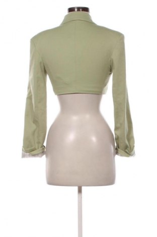 Damen Blazer Bershka, Größe XS, Farbe Grün, Preis 21,99 €