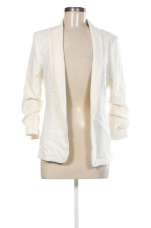 Γυναικείο σακάκι H&M, Μέγεθος M, Χρώμα Λευκό, Τιμή 24,99 €