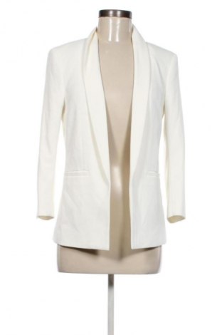 Γυναικείο σακάκι H&M, Μέγεθος S, Χρώμα Λευκό, Τιμή 25,99 €