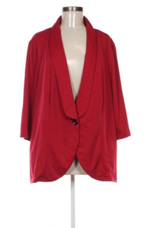 Dámské sako  SHEIN, Velikost 4XL, Barva Červená, Cena  608,00 Kč