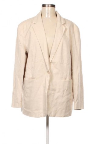 Damen Blazer Stradivarius, Größe XL, Farbe Beige, Preis 19,99 €