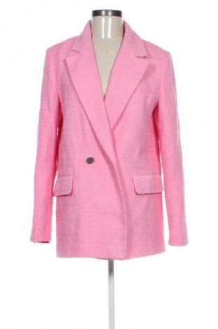 Дамско сако Zara, Размер M, Цвят Розов, Цена 107,92 лв.