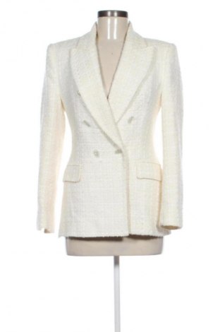 Dámske sako  Zara, Veľkosť S, Farba Kremová, Cena  24,55 €