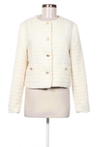 Damen Blazer Zara, Größe M, Farbe Weiß, Preis 22,99 €