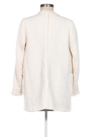 Sacou de femei Zara, Mărime S, Culoare Alb, Preț 126,32 Lei