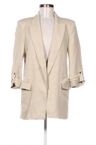 Sacou de femei Zara, Mărime M, Culoare Bej, Preț 93,99 Lei