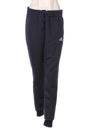 Pantaloni trening de femei Adidas, Mărime XL, Culoare Albastru, Preț 125,99 Lei