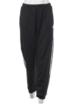 Γυναικείο αθλητικό παντελόνι Adidas, Μέγεθος L, Χρώμα Μαύρο, Τιμή 27,99 €