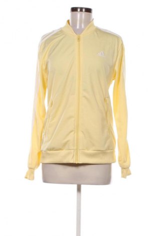 Дамско спортно горнище Adidas, Размер M, Цвят Жълт, Цена 109,99 лв.