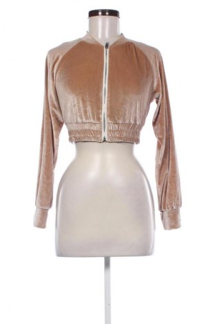 Γυναικεία αθλητική ζακέτα Unbranded, Μέγεθος M, Χρώμα Καφέ, Τιμή 9,99 €