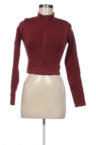 Дамско спортно горнище Unbranded, Размер S, Цвят Червен, Цена 14,99 лв.