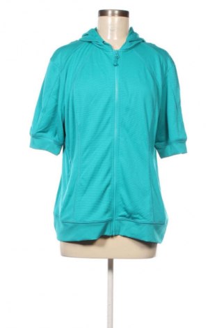 Γυναικεία αθλητική ζακέτα Unbranded, Μέγεθος L, Χρώμα Πράσινο, Τιμή 13,99 €
