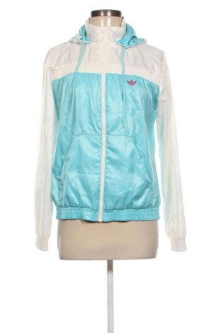 Дамско яке Adidas, Размер M, Цвят Син, Цена 65,99 лв.