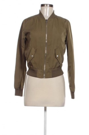Дамско яке Bershka, Размер S, Цвят Зелен, Цена 44,99 лв.