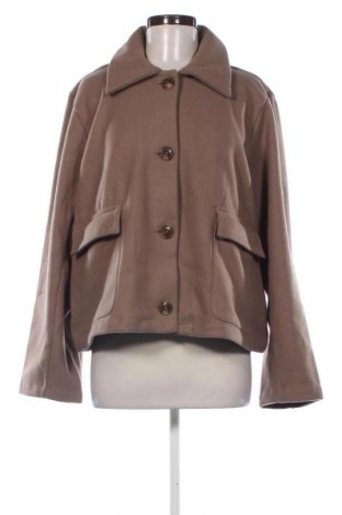 Γυναικείο μπουφάν Jdy, Μέγεθος 3XL, Χρώμα  Μπέζ, Τιμή 23,99 €