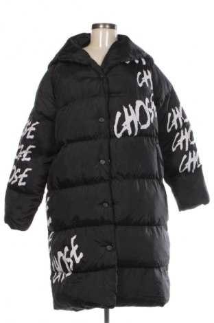 Γυναικείο μπουφάν SHEIN, Μέγεθος L, Χρώμα Μαύρο, Τιμή 20,99 €