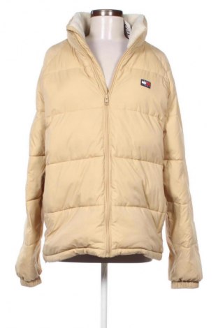 Damenjacke Tommy Jeans, Größe L, Farbe Beige, Preis € 107,99