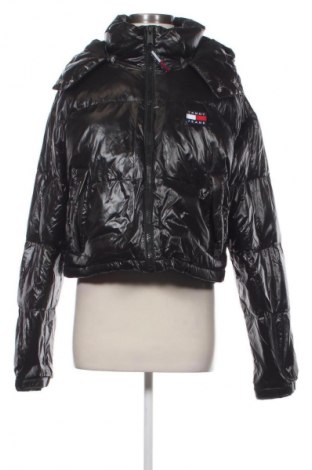 Γυναικείο μπουφάν Tommy Jeans, Μέγεθος XL, Χρώμα Μαύρο, Τιμή 182,99 €
