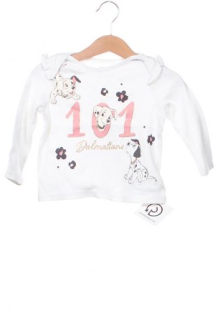 Bluză pentru copii Disney, Mărime 9-12m/ 74-80 cm, Culoare Alb, Preț 27,99 Lei