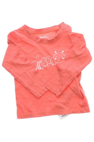 Детска блуза Lupilu, Размер 9-12m/ 74-80 см, Цвят Оранжев, Цена 9,99 лв.