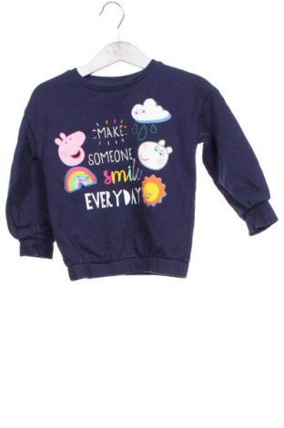 Bluză pentru copii Peppa Pig, Mărime 2-3m/ 56-62 cm, Culoare Albastru, Preț 27,99 Lei