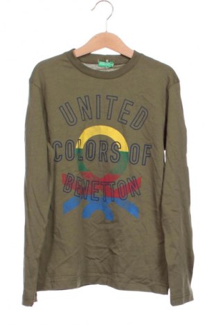 Dětská halenka  United Colors Of Benetton, Velikost 8-9y/ 134-140 cm, Barva Zelená, Cena  539,00 Kč